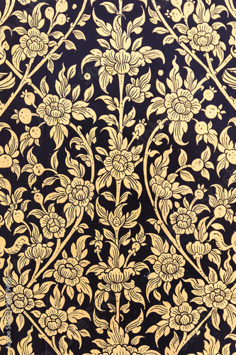 Traditional Thai Style Painting on Wood