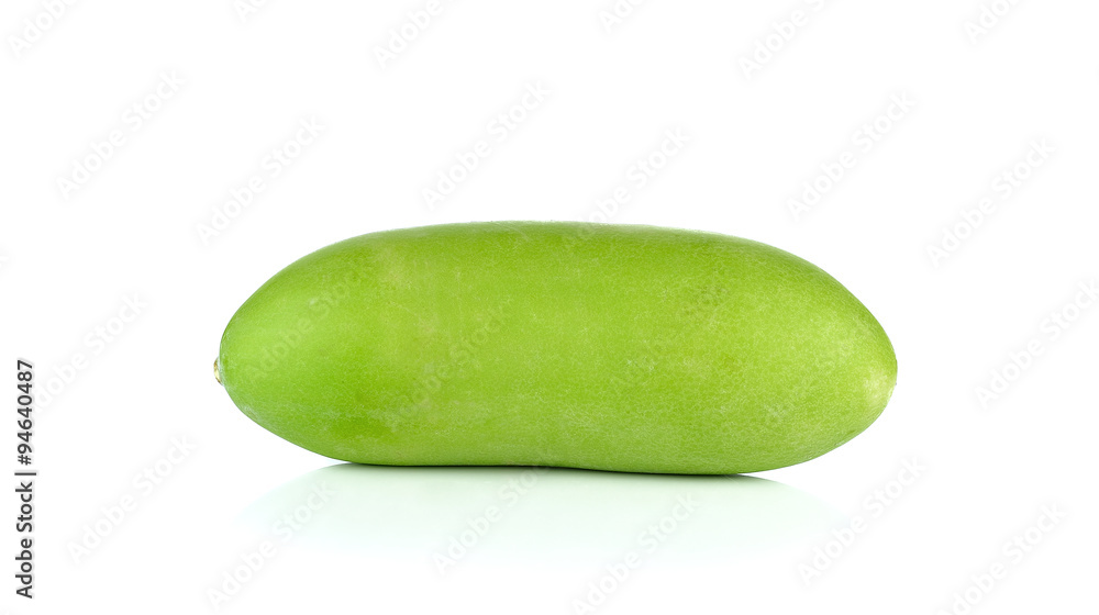 Wax gourd on white background Wax gourd on white background
