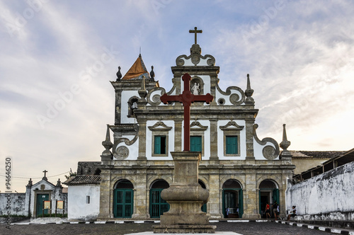 Itacare Church in Morro de Sao Paulo, Salvador, Brazil