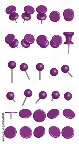 Illustration Vector Graphic Collection Pin