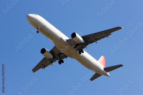 Airbus A321-100 Landing shot