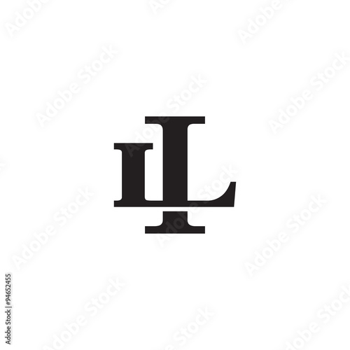 Letter L and I monogram logo