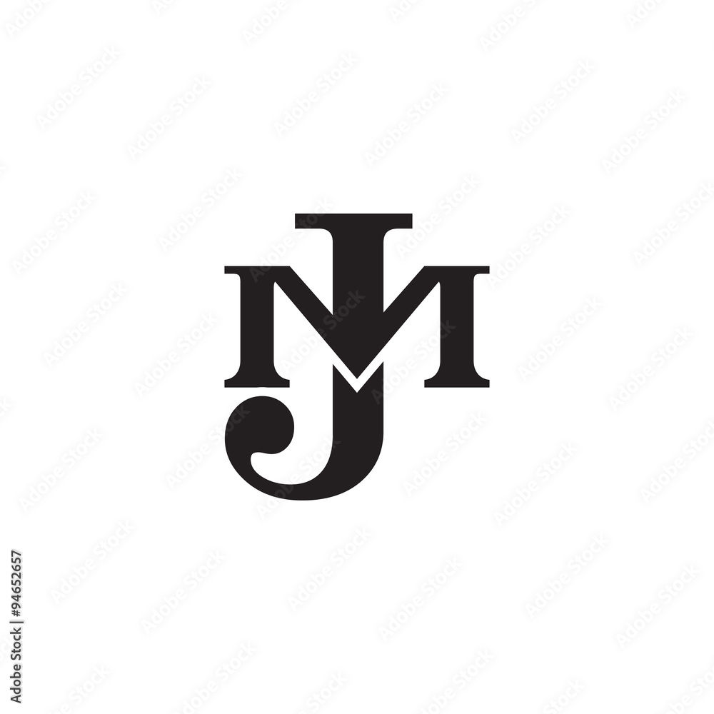 Monogram M MM or MMM Letter Logo by djjeep