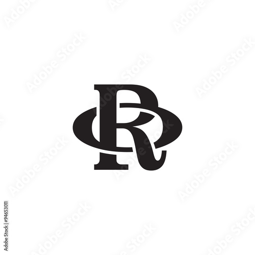 Fotografie Letter O and R monogram logo