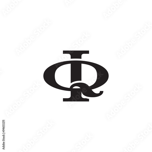 Letter Q and I monogram logo