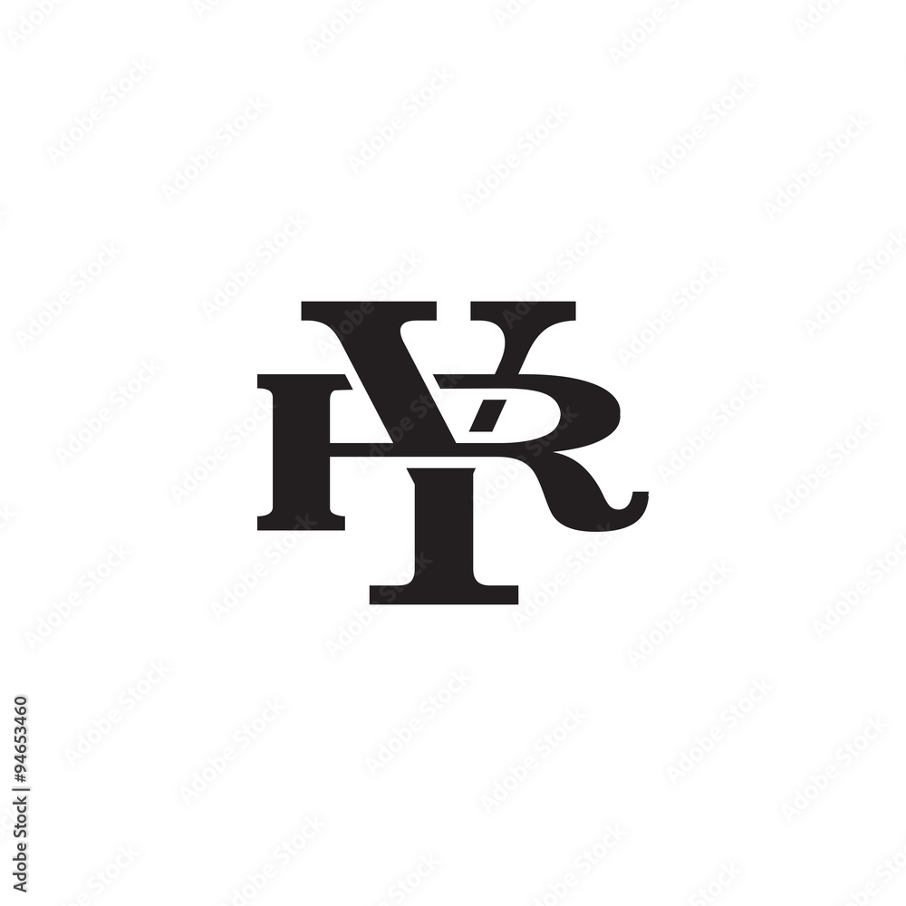 Letter R and Y monogram logo Letter R and Y monogram logo