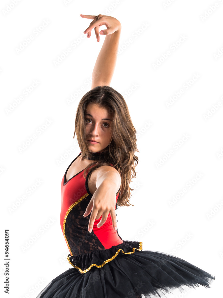 Beautiful girl ballerina dancer Beautiful girl ballerina dancer