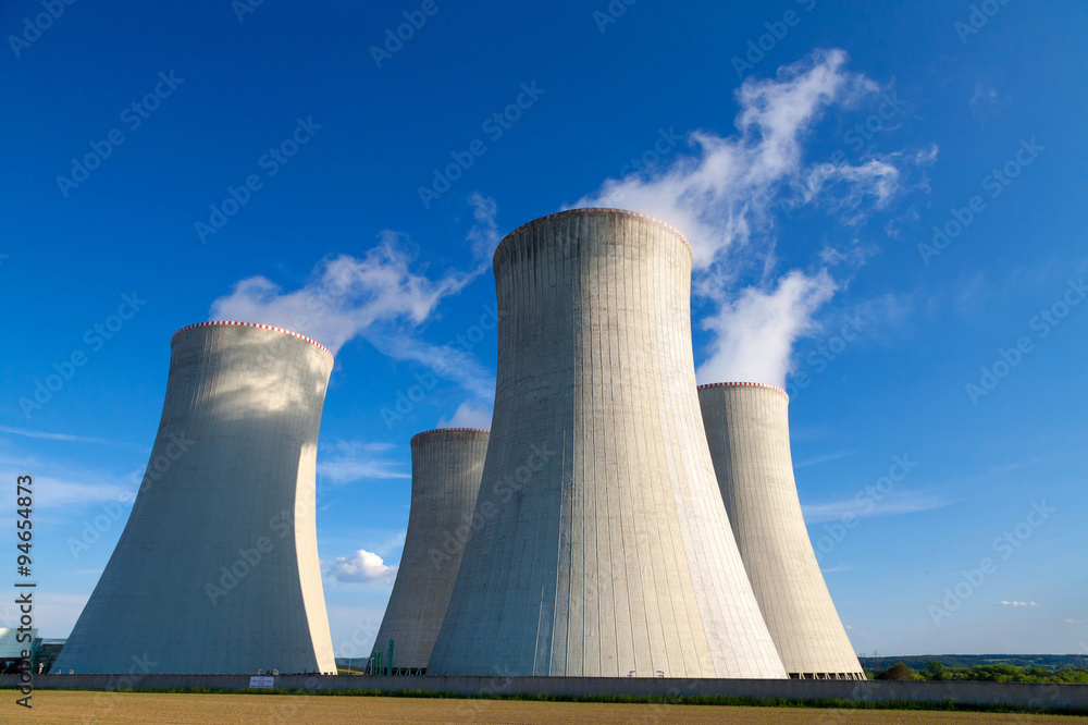 Nuclear power plant Dukovany in Czech Republic Europe Nuclear power plant Dukovany in Czech Republic Europe