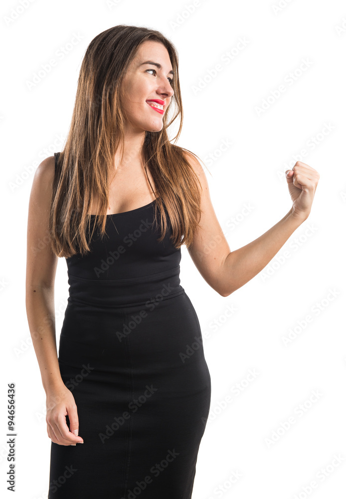 Fototapeta premium Lucky girl