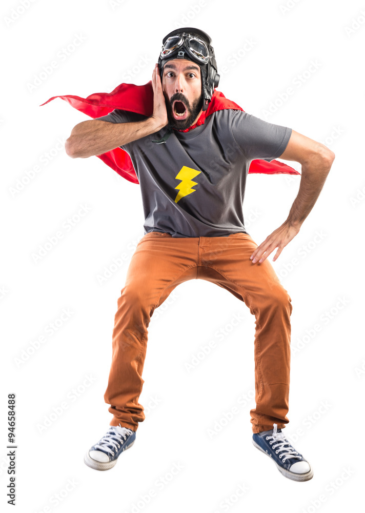 Surprised Superhero