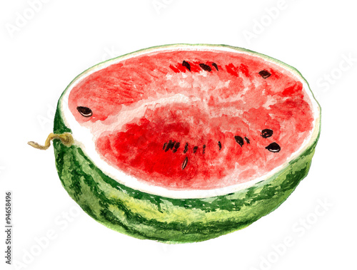 Half of watermelon
