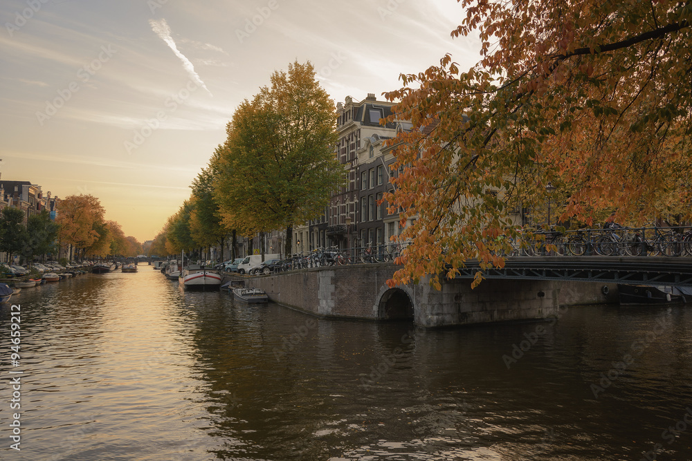 Amsterdam and autumn