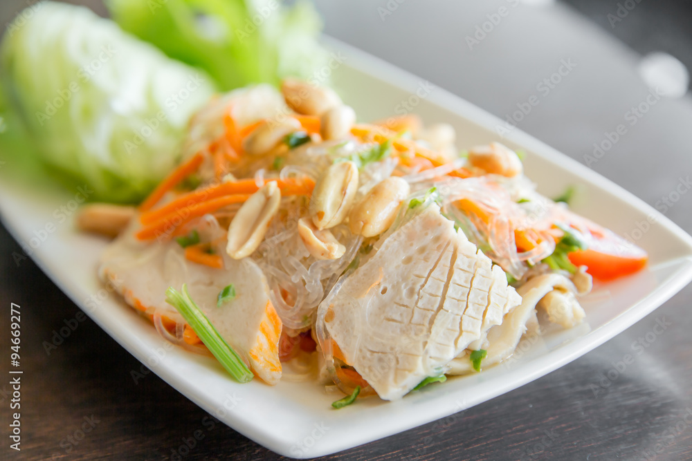 vege sour & spicy vermicelli salad vege sour & spicy vermicelli salad