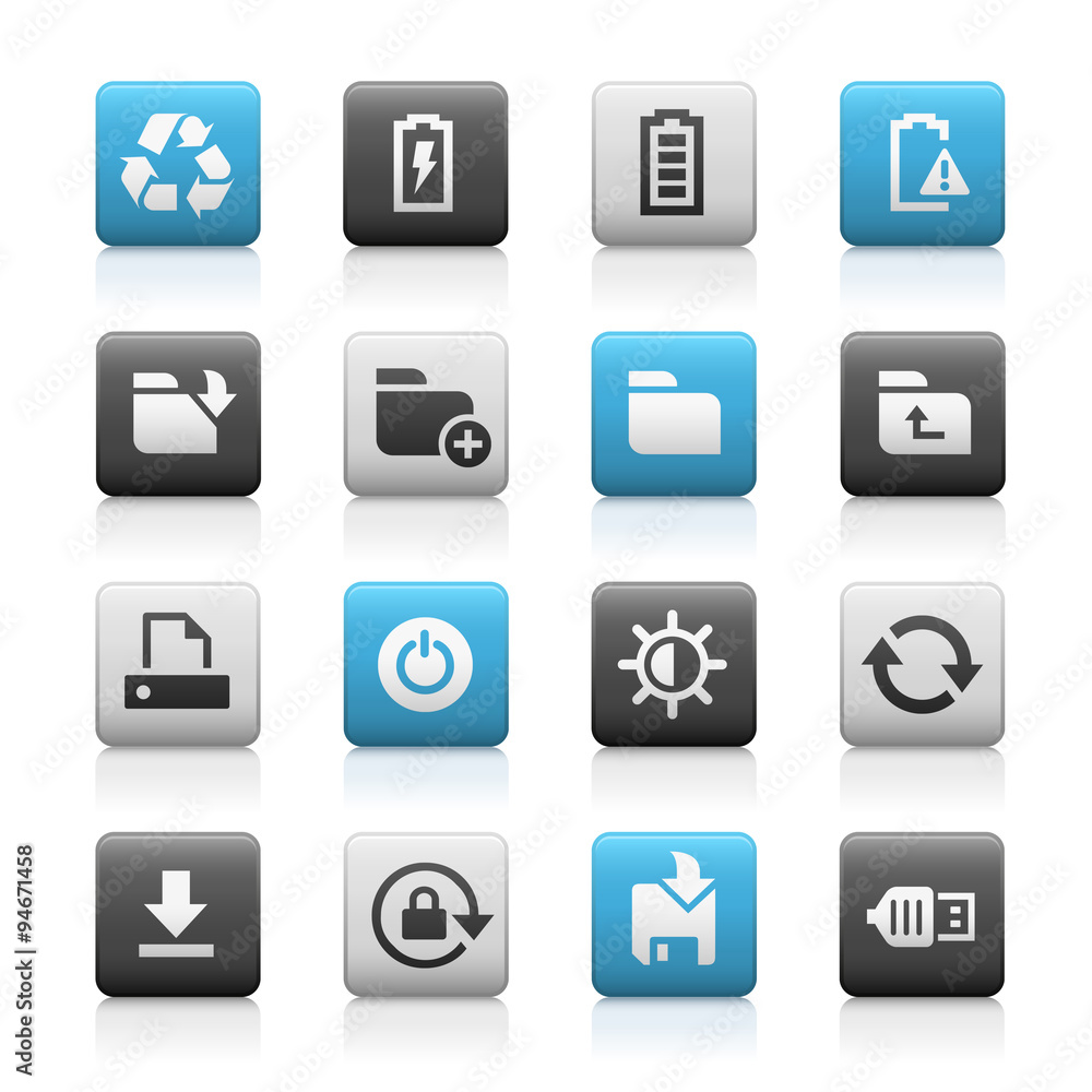 Web and Mobile Icons 3 // Matte Series Web and Mobile Icons 3 // Matte Series