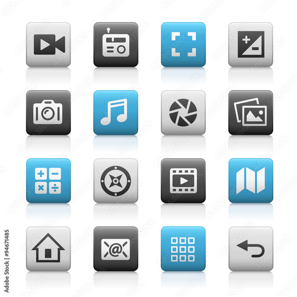 Web and Mobile Icons 5 // Matte Series Web and Mobile Icons 5 // Matte Series