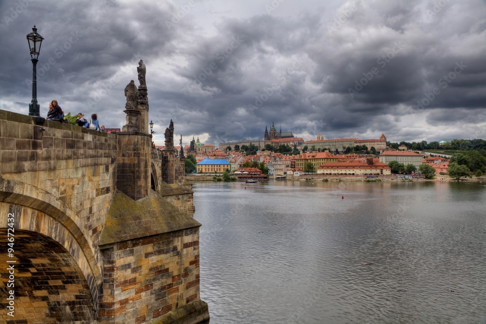 Fototapeta premium Charles Bridge in Prague, Czech Republic