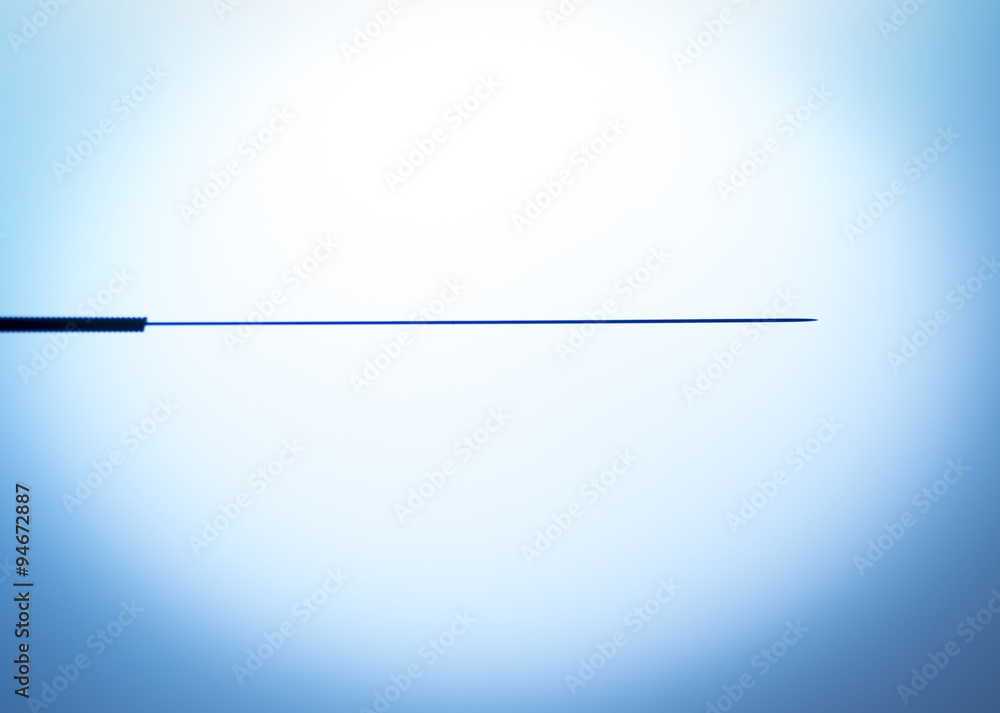 Doctor hand acupuncture needle dry needling Doctor hand acupuncture needle dry needling
