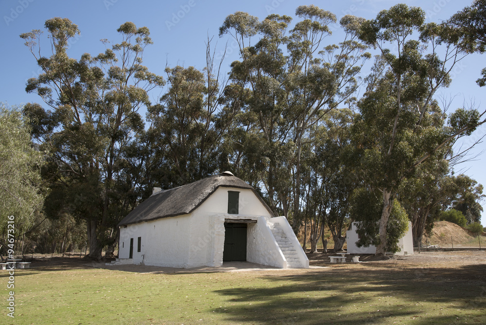 Barn at Bovenplass the birthplace of Genral Jan Smuts at Riebeeck West South Africa