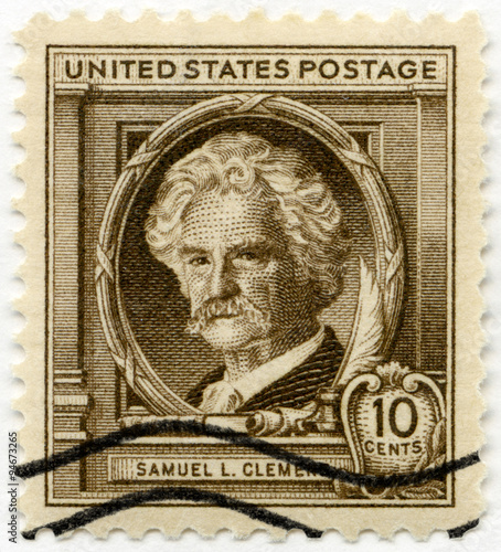 USA - 1940: Samuel Langhorne Clemens  Mark Twain (1835-1910)