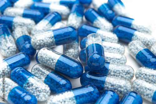 pills and tablet, the medical means, macro.