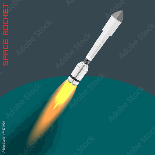 Proton space rocket