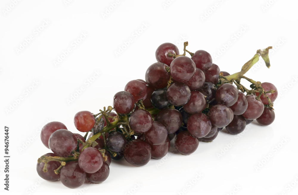 Red grape/Red grape on white background. Red grape/Red grape on white background.