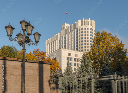 Москва, Россия. Дом Правительства Российской Федерации.
