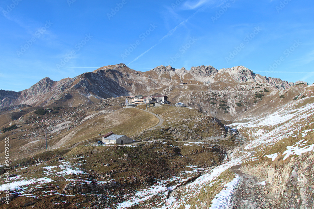 Nebelhorn, Gipfelstation