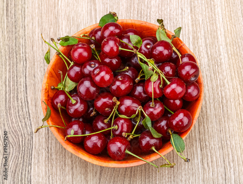 Cherry in the bowl