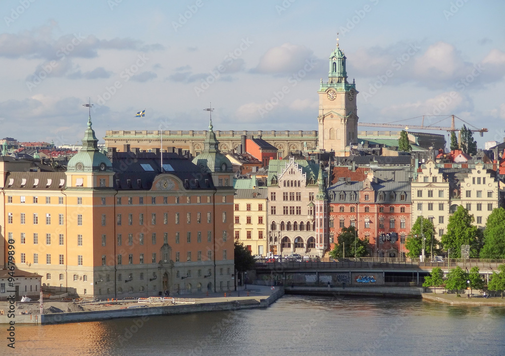 Fototapeta premium Stockholm city view