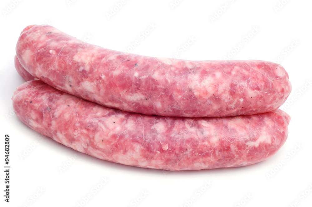 uncooked pork meat sausages uncooked pork meat sausages