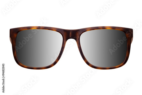 Trendy sunglasses with a reflection on lenses © boule1301
