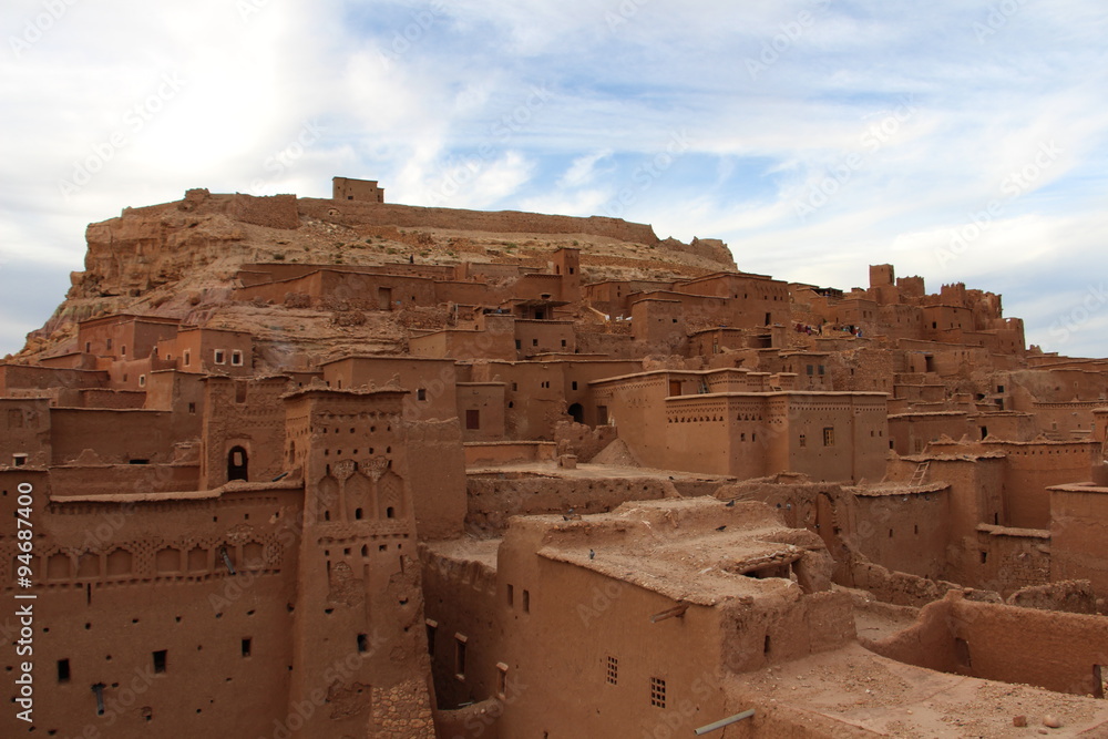 View of Ait Ben Haddou Kasbah. Morocco