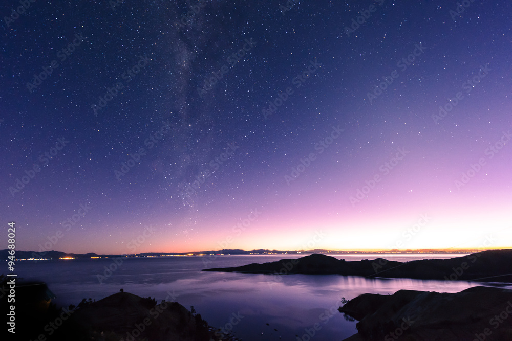 Titicaca Lake by Night Titicaca Lake by Night