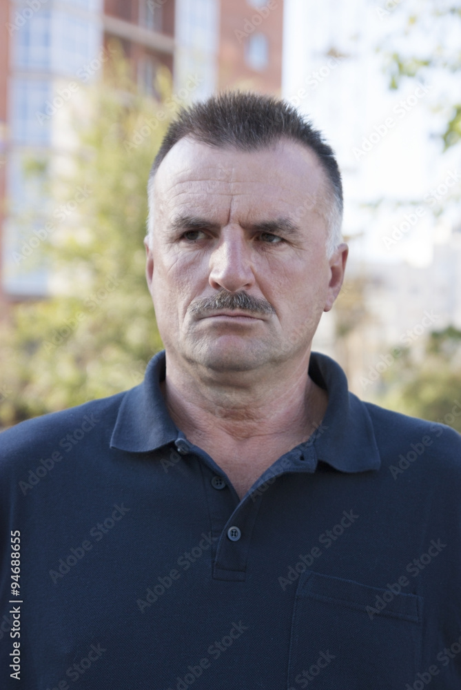 Fototapeta premium Serious man