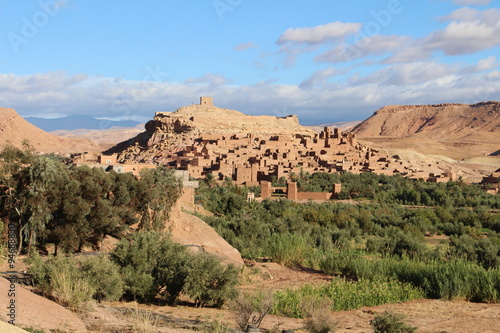 View of Ait Ben Haddou. Ourzazate. Morocco