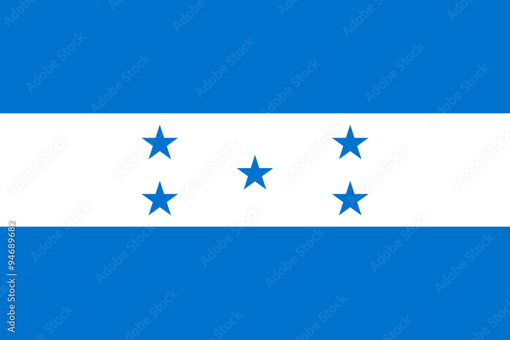 Fototapeta premium Flag of Honduras