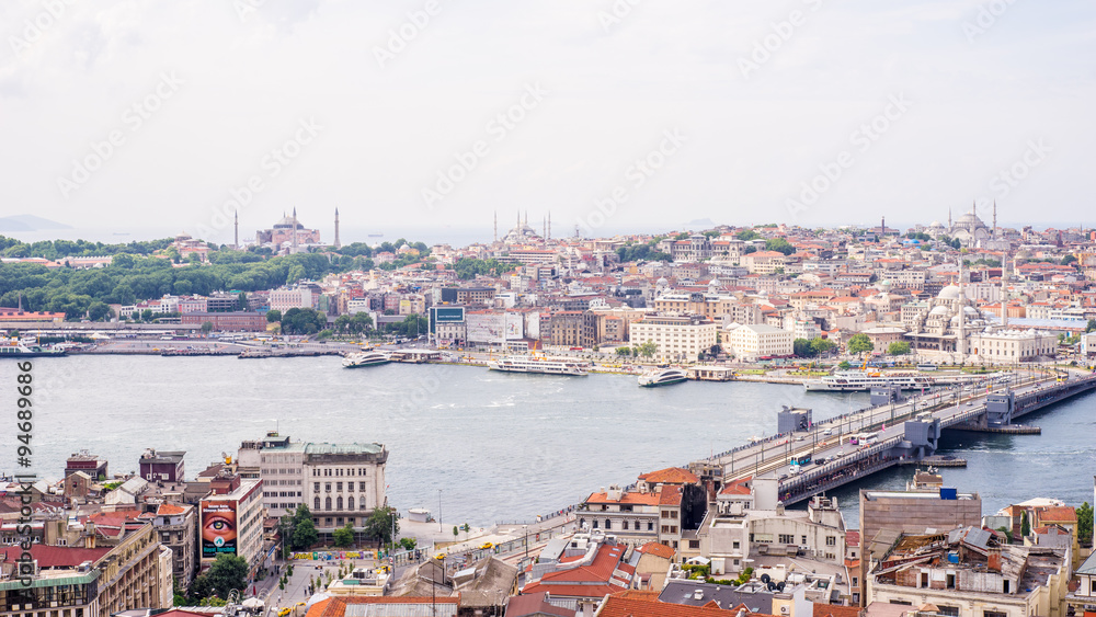 View of Golden Horn Area, Istanbul