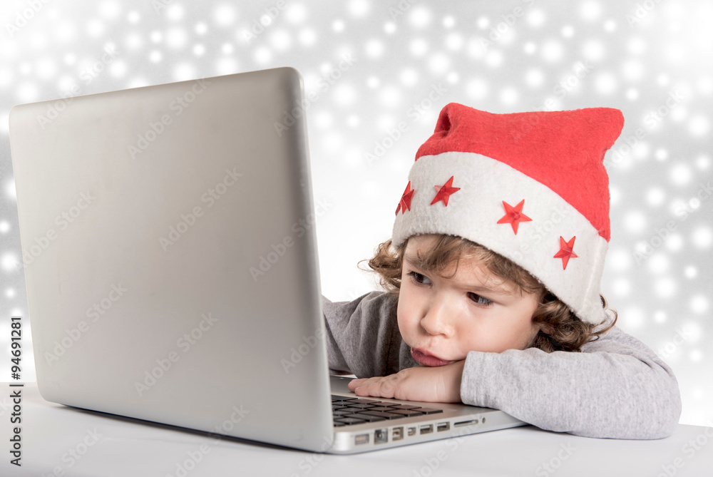 Bored little Santa Bored little Santa