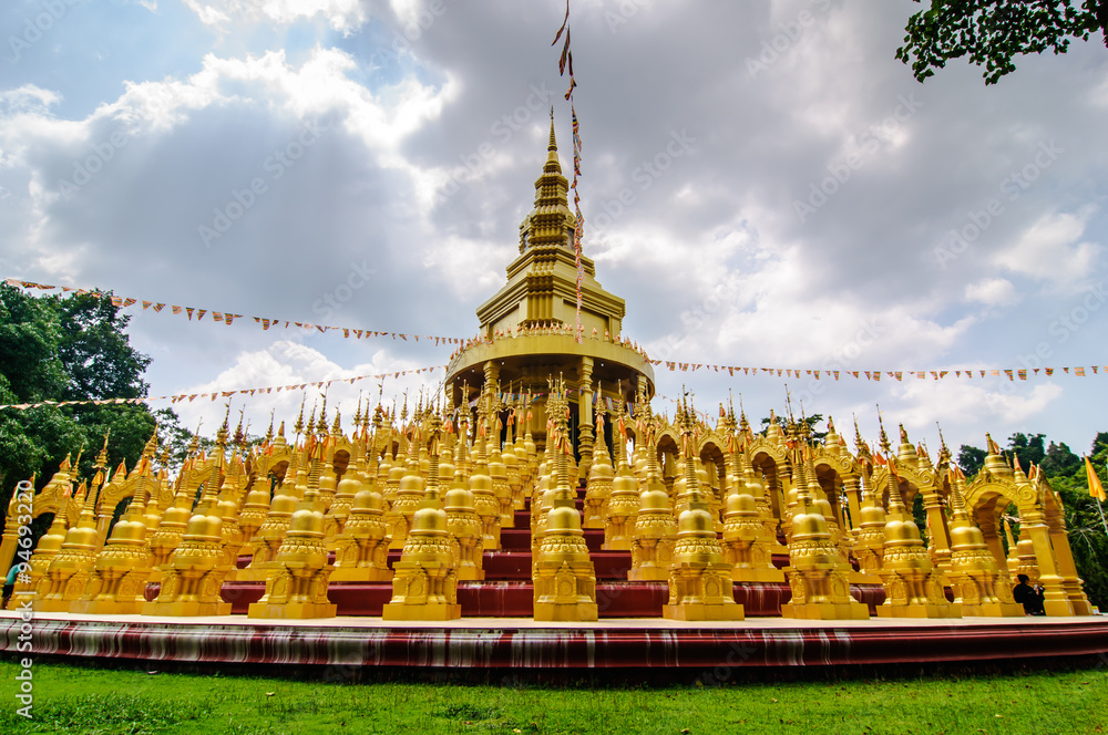 Fototapeta premium Wat Pa bright merit / In thailand