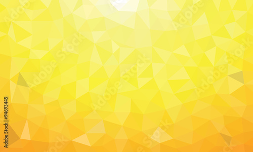 low poly background yellow 2