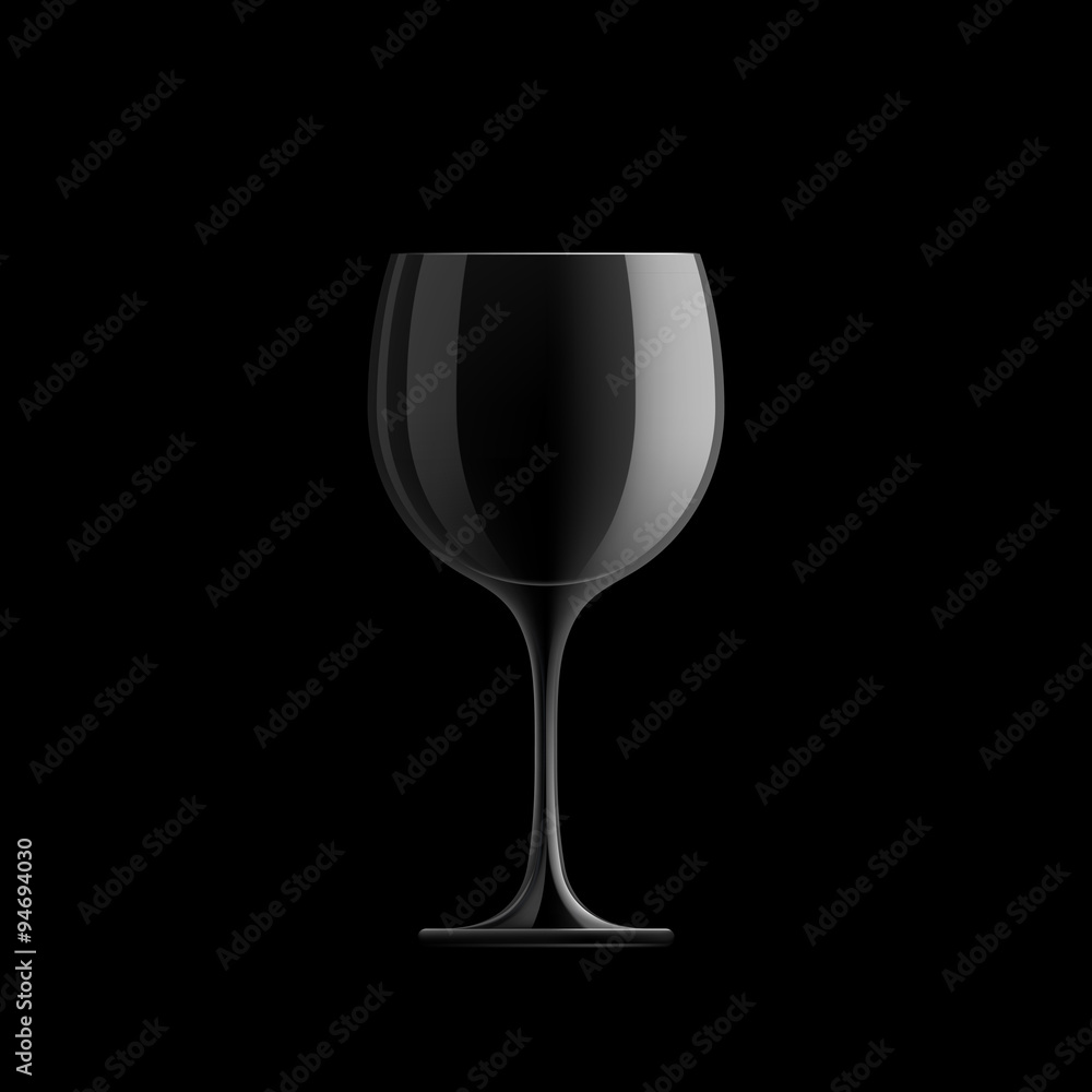 Empty wine glass Empty wine glass