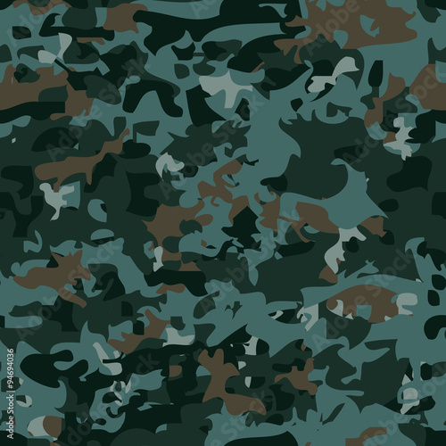Seamless military camouflage pattern.