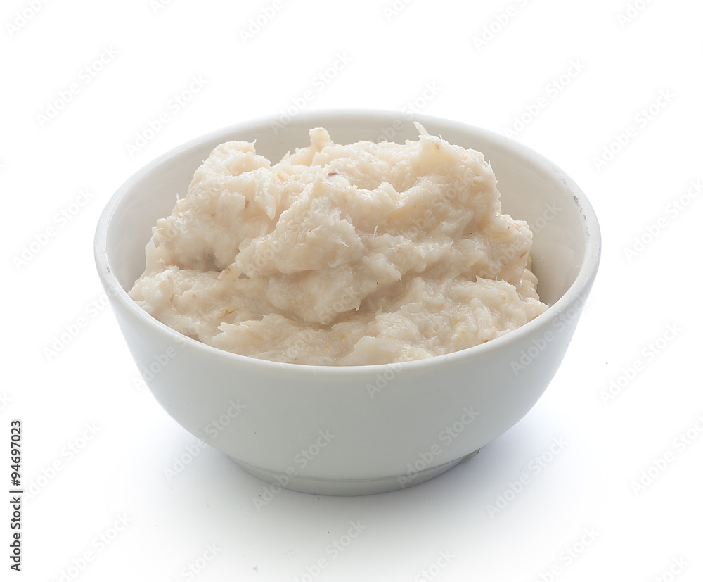 Grated horseradish Grated horseradish