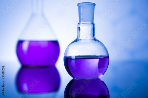 Laboratory glass, Chemistry science concept