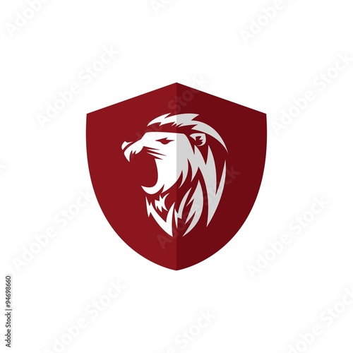 Lion Sport Logo Vector Template