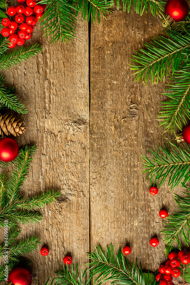 Christmas rustic background Christmas rustic background