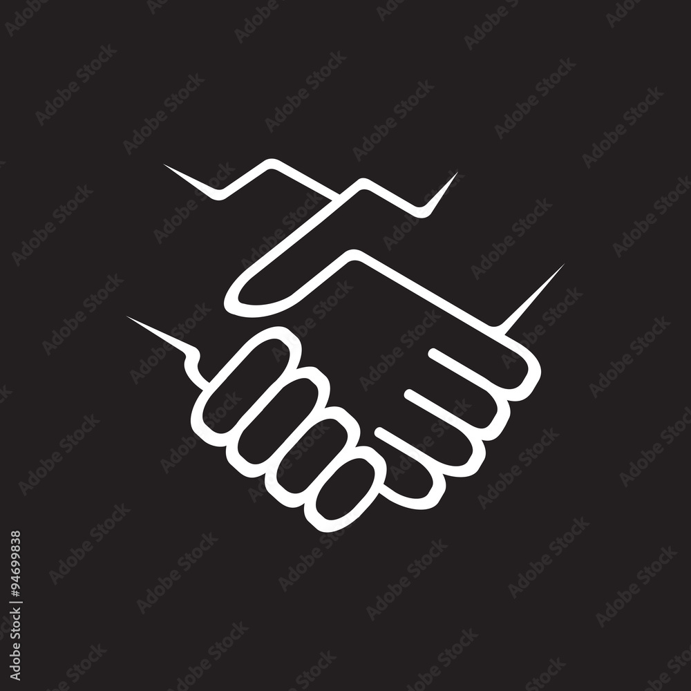 Obraz premium hand shake