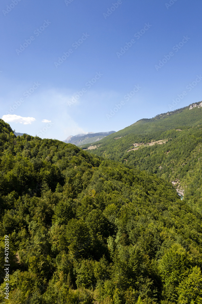 Obraz premium mountain district . Montenegro