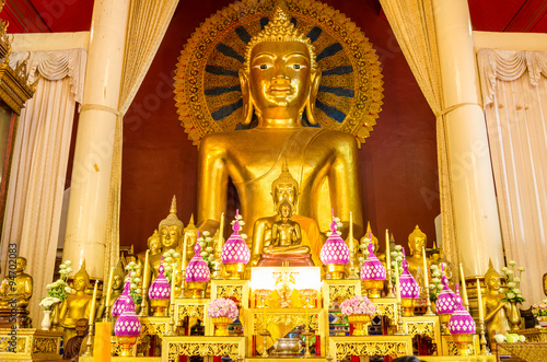 golden buddha statue © bellito10